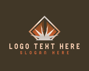 Mechanical - Industrial Laser Cutting logo design