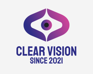 Gradient Eye Clinic  logo design
