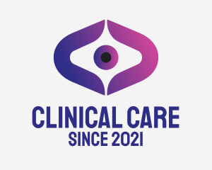 Gradient Eye Clinic  logo design