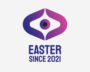 Eagle Eye - Gradient Eye Clinic logo design