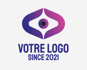 Eyesight - Gradient Eye Clinic logo design