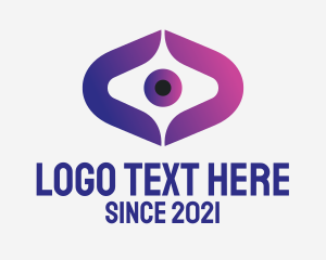 See - Gradient Eye Clinic logo design