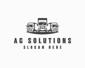 Truck Haulage Vehicle Logo