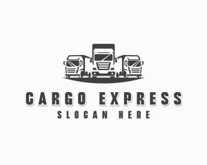 Truck Haulage Vehicle logo design