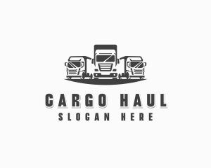 Truck Haulage Vehicle logo design