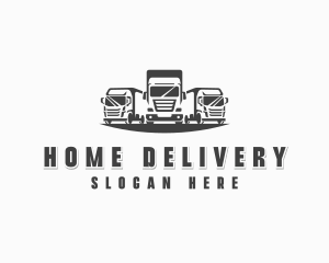 Truck Haulage Vehicle logo design