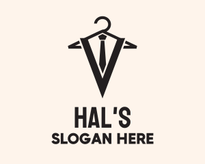 Hanger Formal Suit Logo