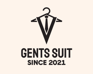 Hanger Formal Suit logo design