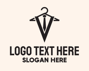 Hanger Formal Suit Logo