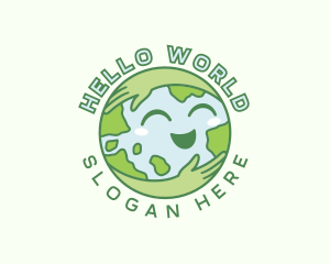 Globe Eco World logo design