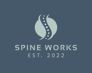 Spine - Spine Bone Chiropractor logo design