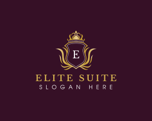 Elegant Luxury Crown logo design