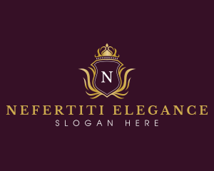 Elegant Luxury Crown logo design