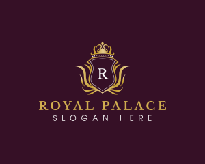 Elegant Luxury Crown logo design