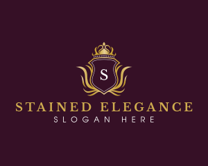 Elegant Luxury Crown logo design