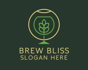 Herbal Fermented Drink logo design