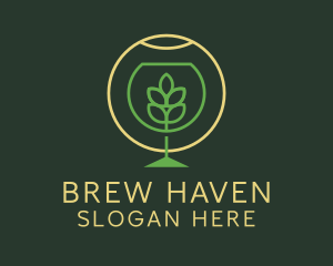 Herbal Fermented Drink logo design