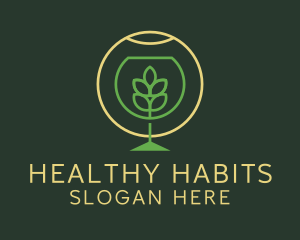 Herbal Fermented Drink logo design