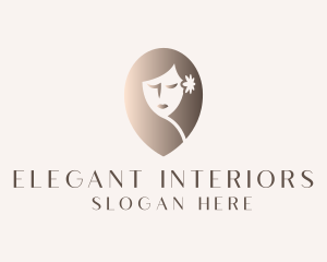 Elegant Woman Salon  logo design