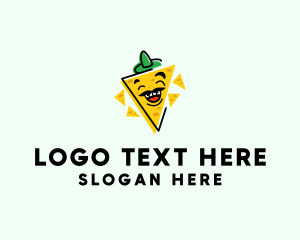 Hot Chips - Mexican Nacho Chips logo design