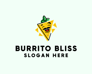 Burrito - Mexican Nacho Chips logo design