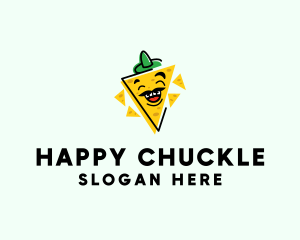 Laugh - Mexican Nacho Chips logo design