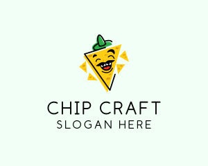 Mexican Nacho Chips logo design