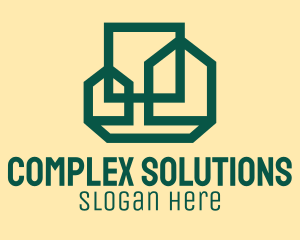 Green Building Complex logo design