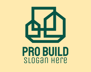 Green Building Complex logo design