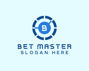 Betting - Digital Cryptocurrency Coin logo design