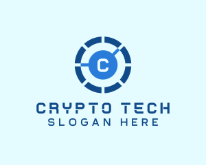 Cryptocurrency - Digital Cryptocurrency Coin logo design