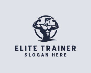 Exercise Workout Training logo design