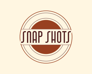 Shooting Target Badge logo design