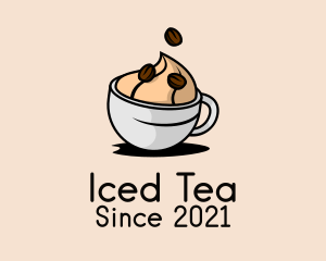 Iced Coffee Drink  logo design