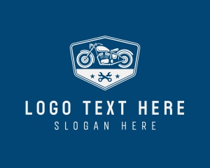 Motorbike - Motorbike Racing Vehicle logo design