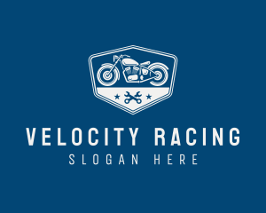 Motorbike Racing Vehicle logo design