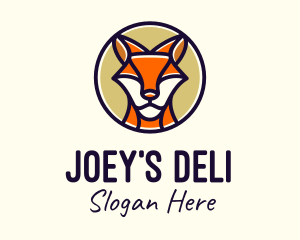 Joey - Monoline Wild Kangaroo logo design