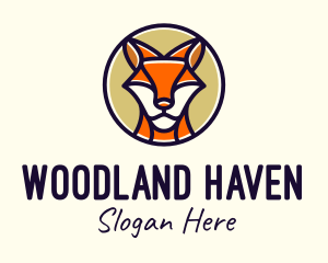 Woodland - Monoline Wild Kangaroo logo design