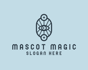 Magical Eye Moon logo design