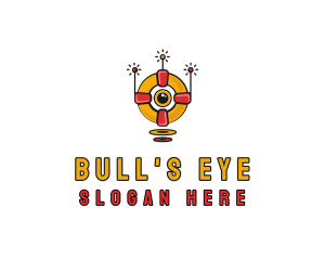 Eye Robot Lifebuoy logo design