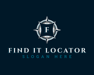 Locator - Compass Direction Locator logo design