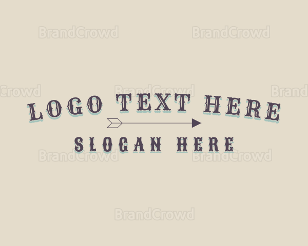 Casual Rustic Fashion Logo