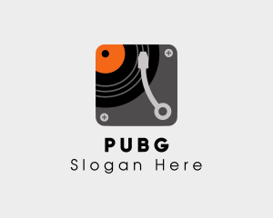 Mobile Application - Record Player App logo design