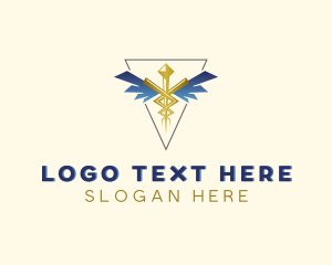 Hospice - Medical Wings Clinic logo design