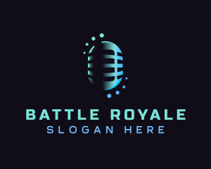 Radio - Podcast Mic Studio logo design