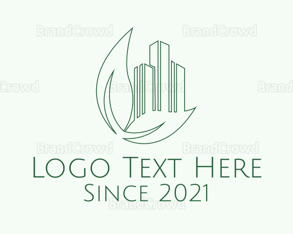 Eco Friendly City Logo
