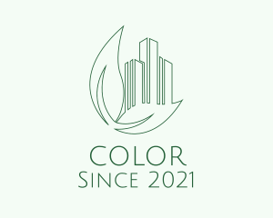 Eco Friendly City logo design