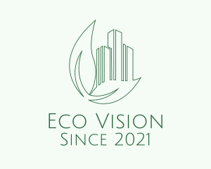 Eco Friendly City logo design