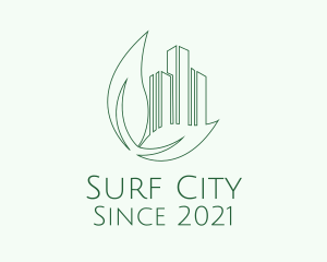 Eco Friendly City logo design