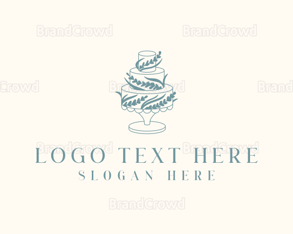 Wedding Cake Bakery Logo